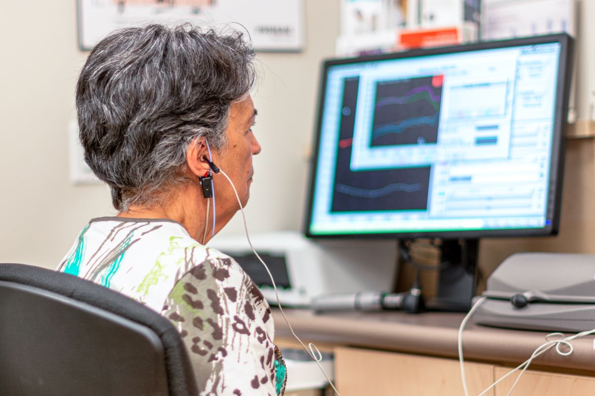 woman-having-hearing-test